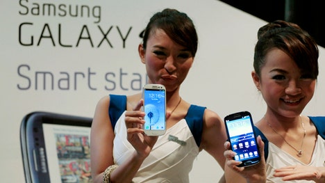 Samsung, the world's largest maker of mobile phones, said its third-generation Galaxy S smartphone went on sale Tuesday in  European and Middle Eastern countries. The company hopes it will cement its lead over Apple's iPhone.